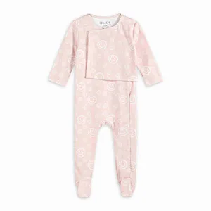 Knitted smile printed Unisex baby Clothes